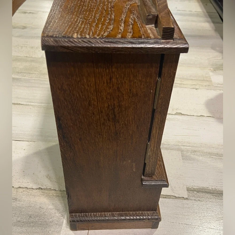 Vintage Royal Sealy Japan Wooden Jewelry Box With Music Box Gold Lined Drawers